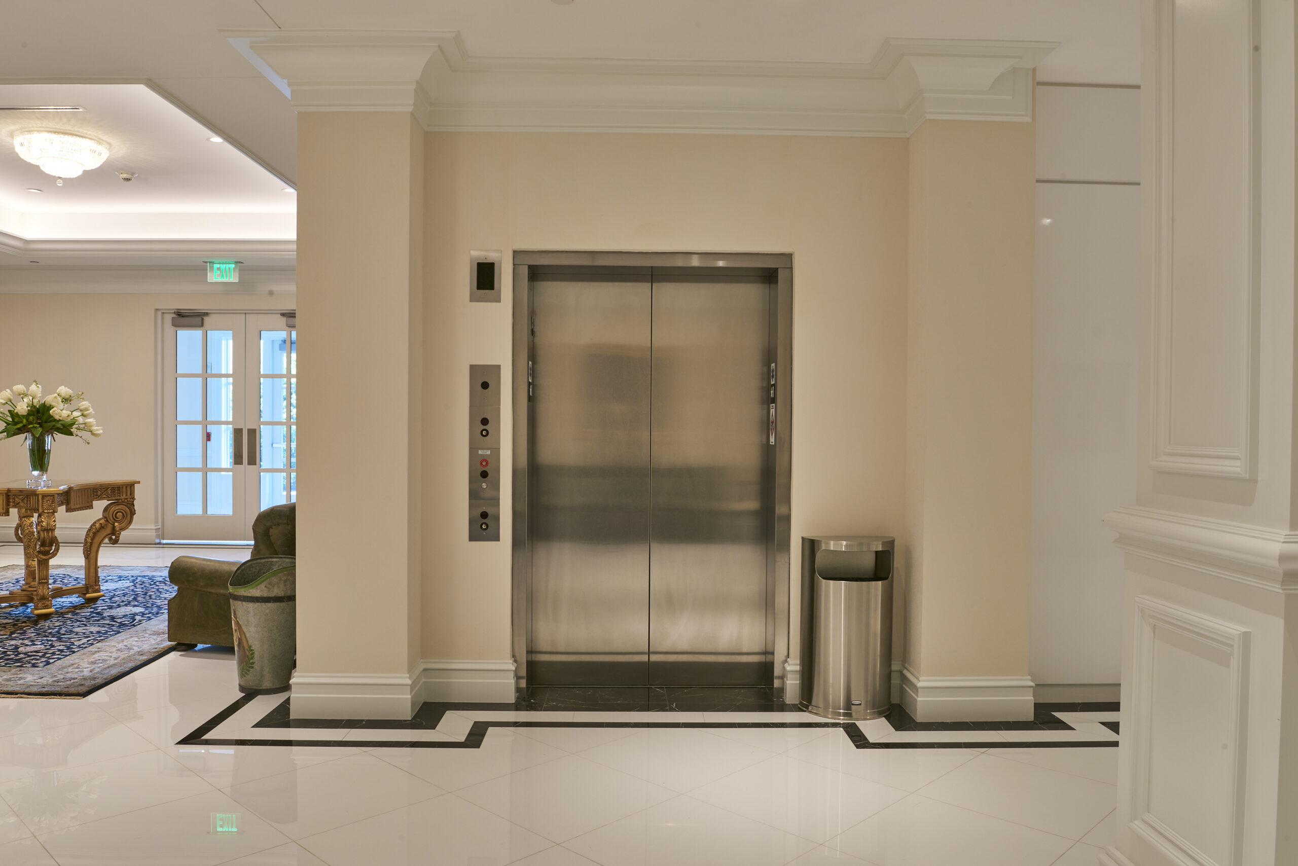 elevator lobby